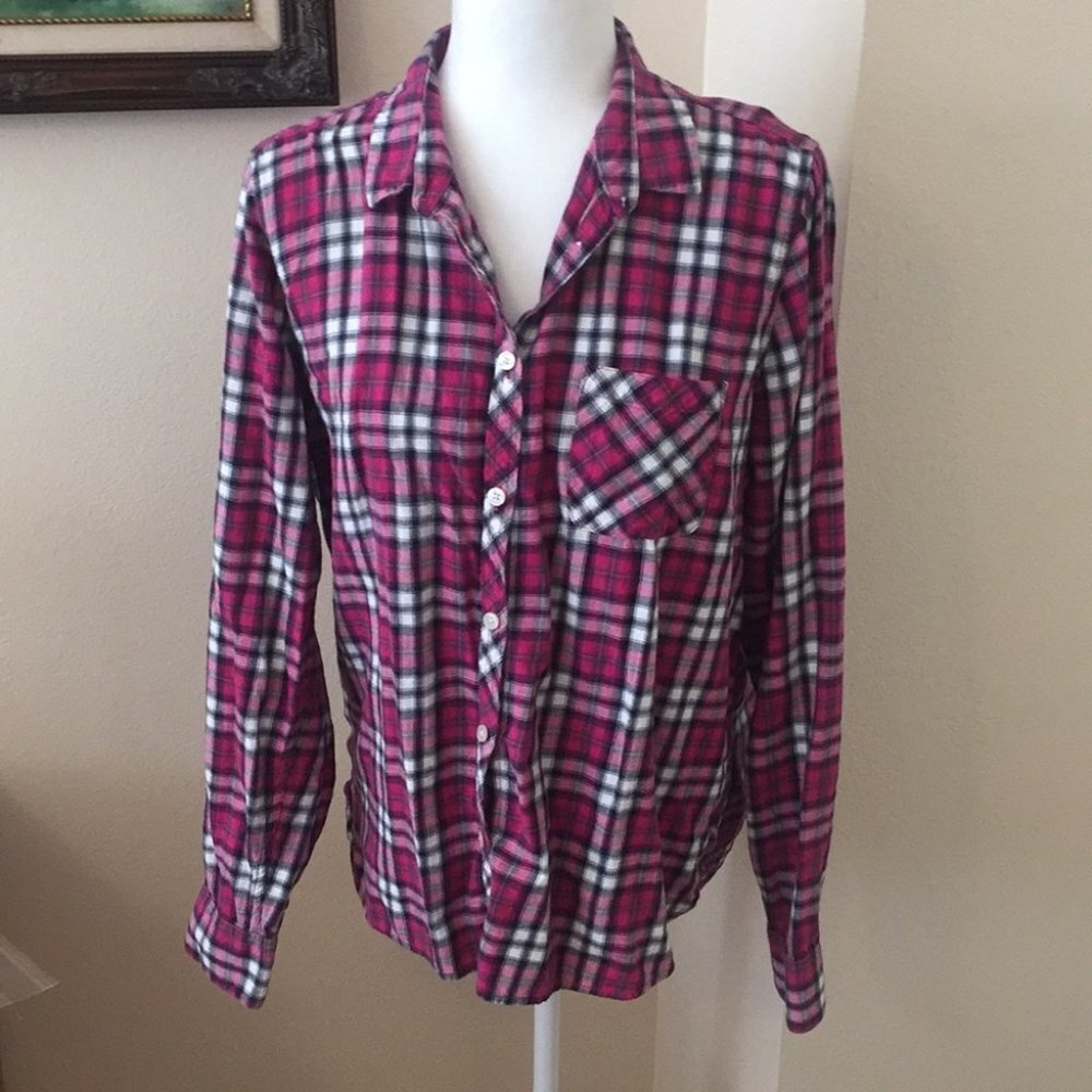 XL AEO Flannel Shirt F03 672